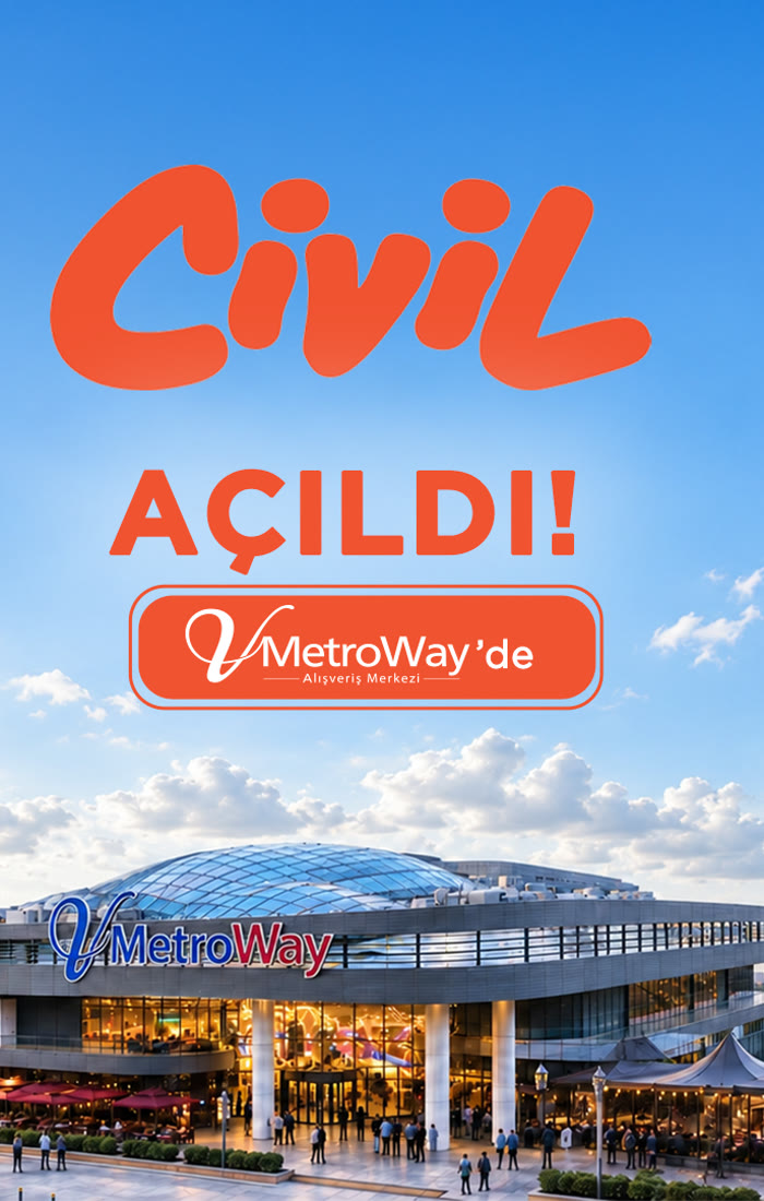 Civil açıldı! V MetroWay'de